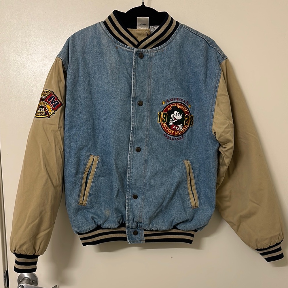 Vintage Disney Store Bomber Jacket